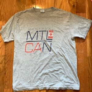 Montreal Canada, size S, grey